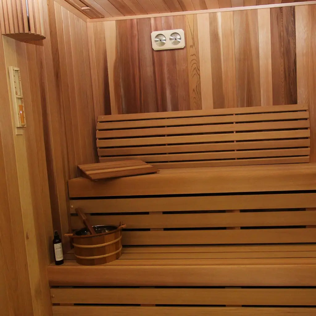 Custom Build Indoor Sauna Room - 7' x 8' x 8'