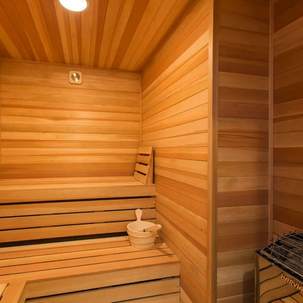 Custom Build Indoor Sauna Room - 7' x 8' x 8'