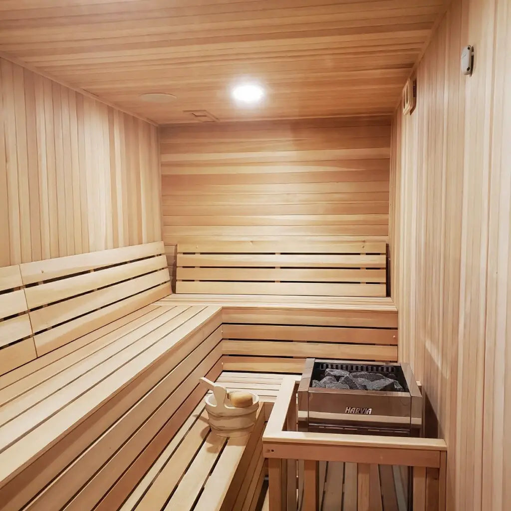 Custom Build Indoor Sauna Room - 7' x 8' x 8'