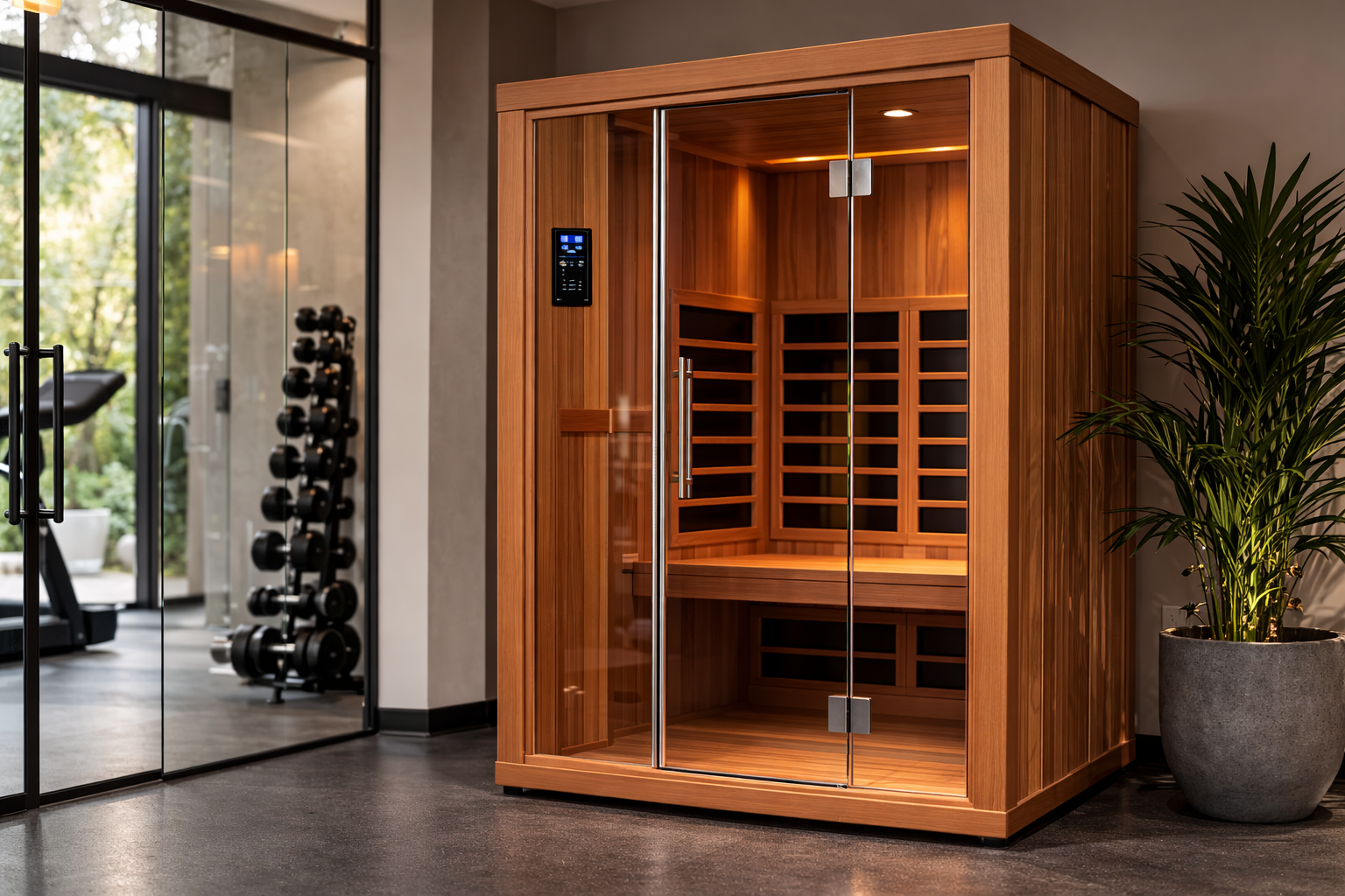 The Halden - Full-Spectrum Infrared Sauna 2-Person