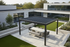 Louvered Aluminum Pergola with Adjustable Roof