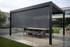 Louvered Aluminum Pergola with Adjustable Roof